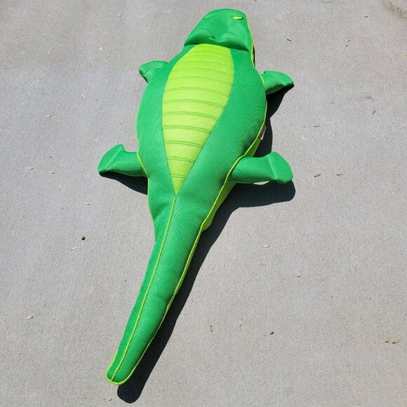 Big Joe Pool Petz Alligator Megahh Water Float Raft Crocodile Summer Toy 57" - Picture 3 of 10